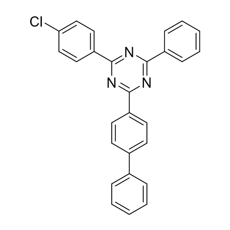 2-(biphenyl-4-yl)-4-(4-chlorophenyl)-6-phenyl-1,3,5-triazine