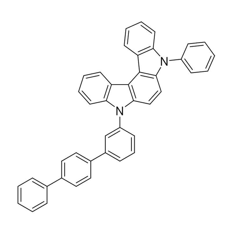 5,8-Dihydro-5-phenyl-8-[1,1′:4′,1′′-terphenyl]-3-ylindolo[2,3-c]carbazole