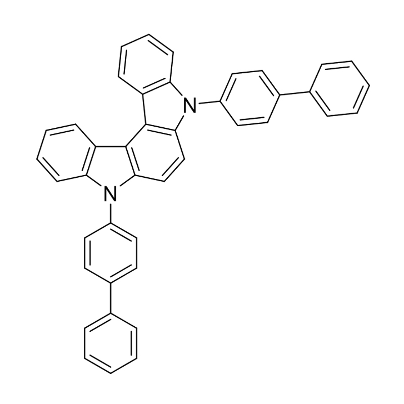 Indolo[2,3-c]carbazole, 5,8-bis([1,1'-biphenyl]-4-yl)-5,8-dihydro-