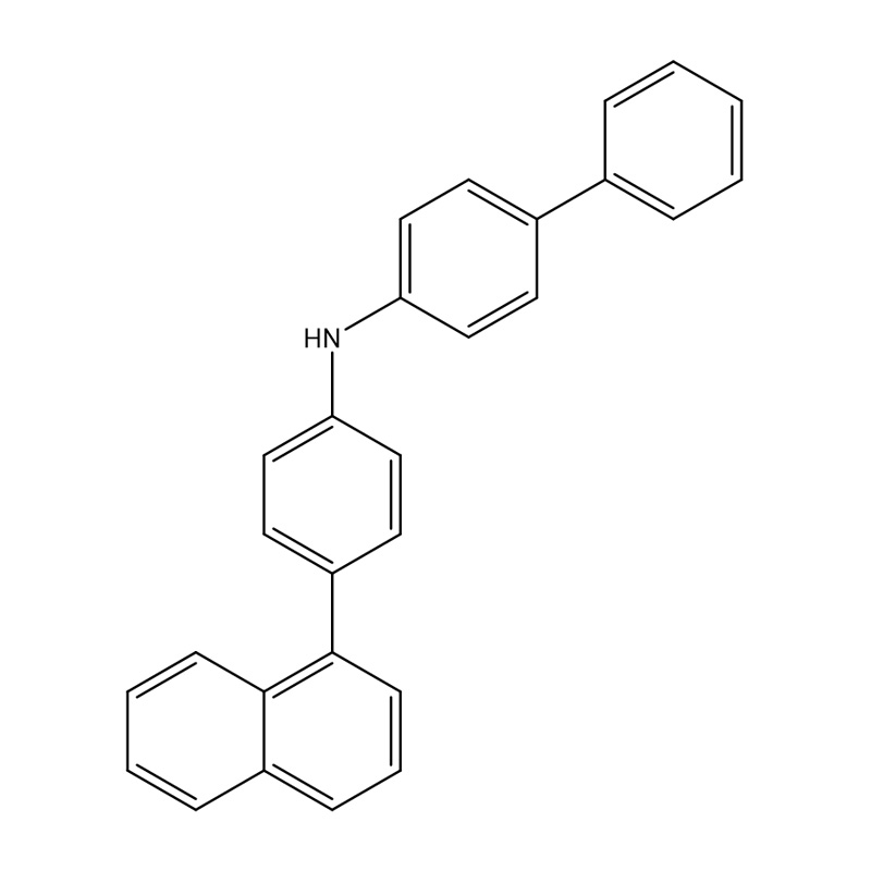 N-[4-(1-Naphthalenyl)phenyl]-[1,1-biphenyl]-4-amine